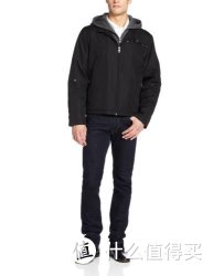Calvin Klein  Rip Stop Hooded Moto  男士夹克