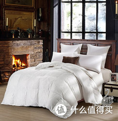 LUOLAI 罗莱 芯类双人加大典雅型提花鹅绒被220*240cm（1.8米床）