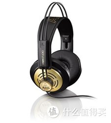 AKG 爱科技 K121S录音室专业监听耳机(金色)