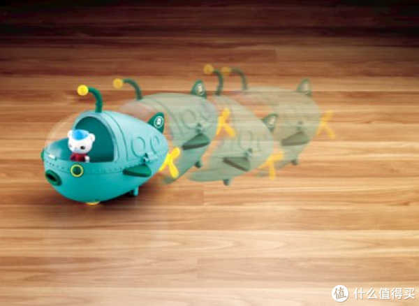 凑单品：Fisher-Price 费雪 Octonauts Gup A Deluxe Vehicle Playset 海底小纵队巴克模型