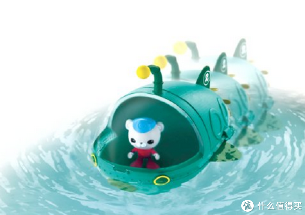 凑单品：Fisher-Price 费雪 Octonauts Gup A Deluxe Vehicle Playset 海底小纵队巴克模型