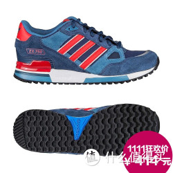 天猫双11价格：adidas 阿迪达斯 三叶草 男女 ZX 750 运动鞋 M18260
