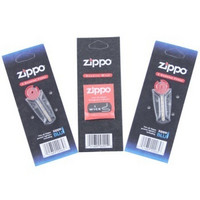 ZIPPO 打火机常规必备配件组合（六粒装专用火石2片+专用棉芯1片）