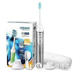 Lebond 力博得 M6 升级版声波电动牙刷(云母灰 含便携盒)
