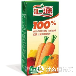 汇源 果汁 100%胡萝卜复盒果蔬汁1L盒装