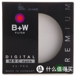 B+W XS-PRO-MRC-UV 77mm UV镜+凑单品