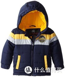 WEATHERPROOF Infant Pongee Colorblock  男童连帽抓绒夹克