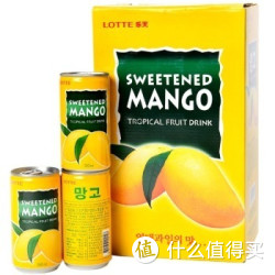 LOTTE 乐天 新奇士芒果汁180ml*15听