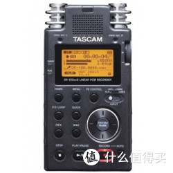 TASCAM DR-100MKII 黑色 2G插卡式无线遥控录音机 