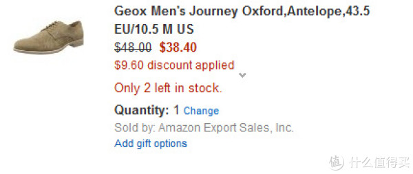GEOX 健乐士 Journey Oxford 男款牛津鞋