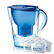 BRITA 碧然德 滤水壶 Marella Cool 2.4L 一壶4芯（蓝色）