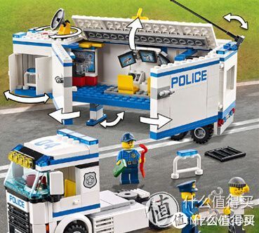 LEGO 乐高 城市组 60044 流动警署