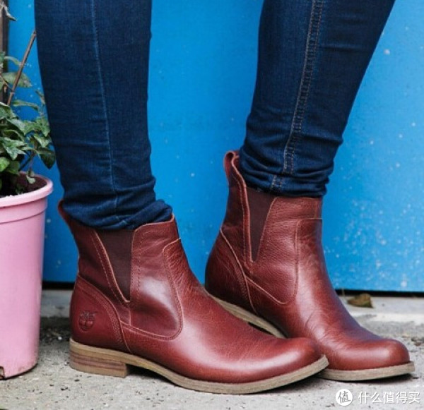 Timberland 添柏岚 EK Savin Hill Chelsea Oxford 女士短靴