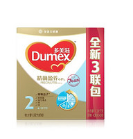 Dumex 多美滋 精确盈养 2段幼儿配方奶粉 430g*3