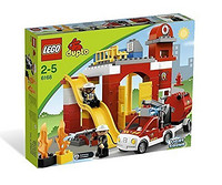 LEGO 乐高 得宝主题拼砌系列 消防局 6168