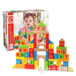 hape 积木系列 E8007A 彩虹积木60块