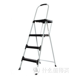Cosco H&amp;O SPECIALTY LADDERS Cosco 3层铁折叠梯带托盘 11610PBL2