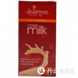 德拉米尔 脱脂牛奶 1L 