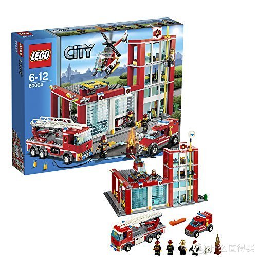 LEGO 乐高 城市组 60004 消防总局