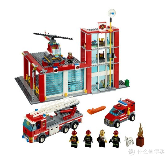 LEGO 乐高 城市组 60004 消防总局