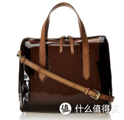 FOSSIL Sydney Satchel Top 拼接果冻包