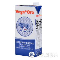 Vega de Oro 维加  超高温灭菌全脂牛奶 1L  西班牙原装进口
