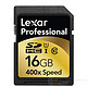 Lexar 雷克沙 16G 专业系列 400X UHS-I   SDHC卡 Class10 60M/S