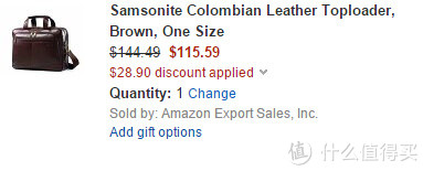 Samsonite 新秀丽 Colombian Leather Toploader 真皮公文包