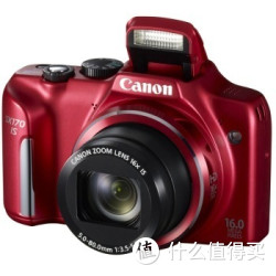 佳能（Canon） PowerShot SX170 IS 数码相机 红色（1600万像素 3英寸屏 16倍光学变焦 28mm广角）