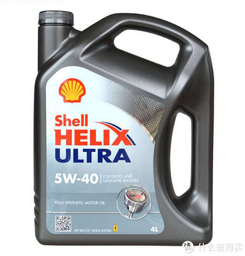 再特价：Shell 壳牌 Helix Ultra 超凡灰喜力 全合成润滑油 4L（5W-40、SN级）