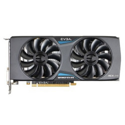 EVGA  GTX970 4G w/ACX 2.0 cooler 1050-1178MHz /7010MHz 256bit 显卡