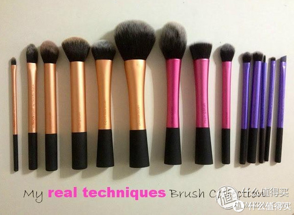real Techniques Core Collection set 面部化妆刷四件套