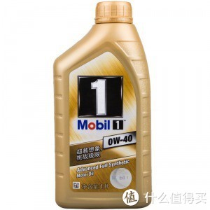 Mobil 美孚 金装 美孚1号 全合成机油（0W-40/SN级）1L
