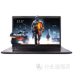 神舟（HASEE） 战神 K710C-i5 D2 17.3英寸游戏本( i5-4210M 4G 500G GT750M 2G独显 )灰色