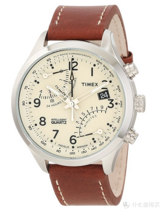 TIMEX 天美时 IQ SL 系列 T2N700 男款时装腕表（指针飞返）