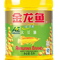 金龙鱼 AE一级营养大豆油 5L