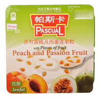 Pascual 帕斯卡 黄桃和西番莲果酸乳（低脂）125gx4 