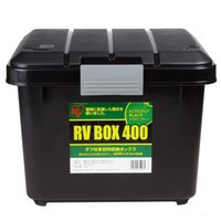 IRIS  爱丽思  汽车收纳箱RV-BOX400 黑色 最大容量约28升