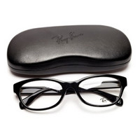 Ray·Ban 雷朋 时尚光学板材经典黑色眼镜架 5304D 2000 55
