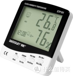 ALL-SUN 奥胜 ETP101 温湿度计 带闹钟/日期