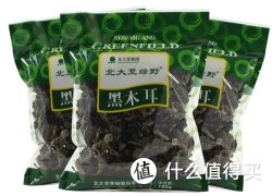 北大荒绿野 黑木耳150g*3袋  