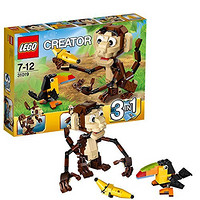 LEGO 乐高 创意百变组 31019 顽皮的猴子 