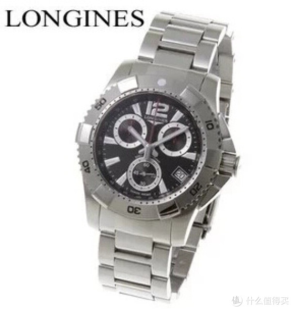 LONGINES 浪琴 康卡斯潜水系列 L3.650.4.59.6 男款计时潜水腕表