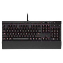 海盗船（CORSAIR） Vengeance系列 K70 机械游戏键盘 北美石墨黑 (茶轴)