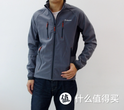 双11特价预告：Decathlon 迪卡侬 SIMOND 男款防风软壳