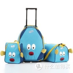 AMERICAN TOURISTER 美旅 儿童三件套(双肩包+行李袋+拉杆箱)蓝色小丑鱼款