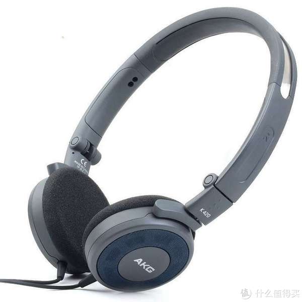 再特价：AKG K420 便携式头戴耳机 海军蓝