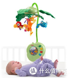 Fisher-Price 费雪 Musical Mobile Rainforest Peek-a-Boo Leaves  热带雨林床铃