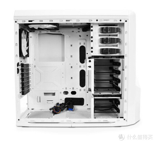新低价：NZXT PHANTOM 小幻影 410 中塔式游戏机箱 白色（带3个静音风扇/免工具安装/背线）