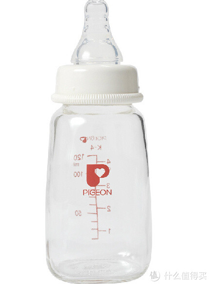 凑单品：Pigeon 贝亲 AA87 标准口径玻璃奶瓶 120ml 